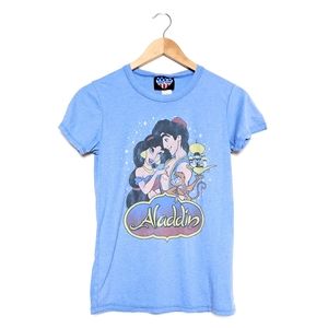 junk food disney aladdin tee